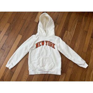 New York Knicks Kith Hoodie Cream  Kith And Kin No. 11 Size 11-12